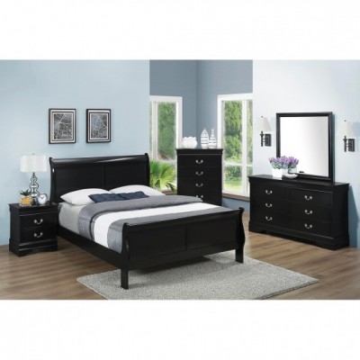 LOUIS PHILIP BEDROOM GROUP BK
